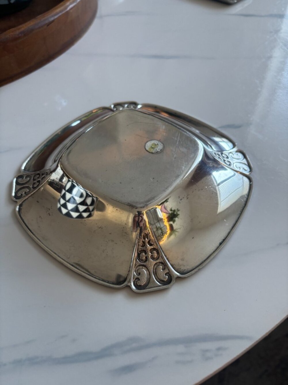 Vintage Small Silver Dish - Picture 3 of 3
